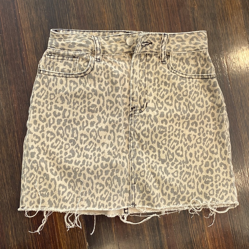 Pacsun Cheetah Skirt